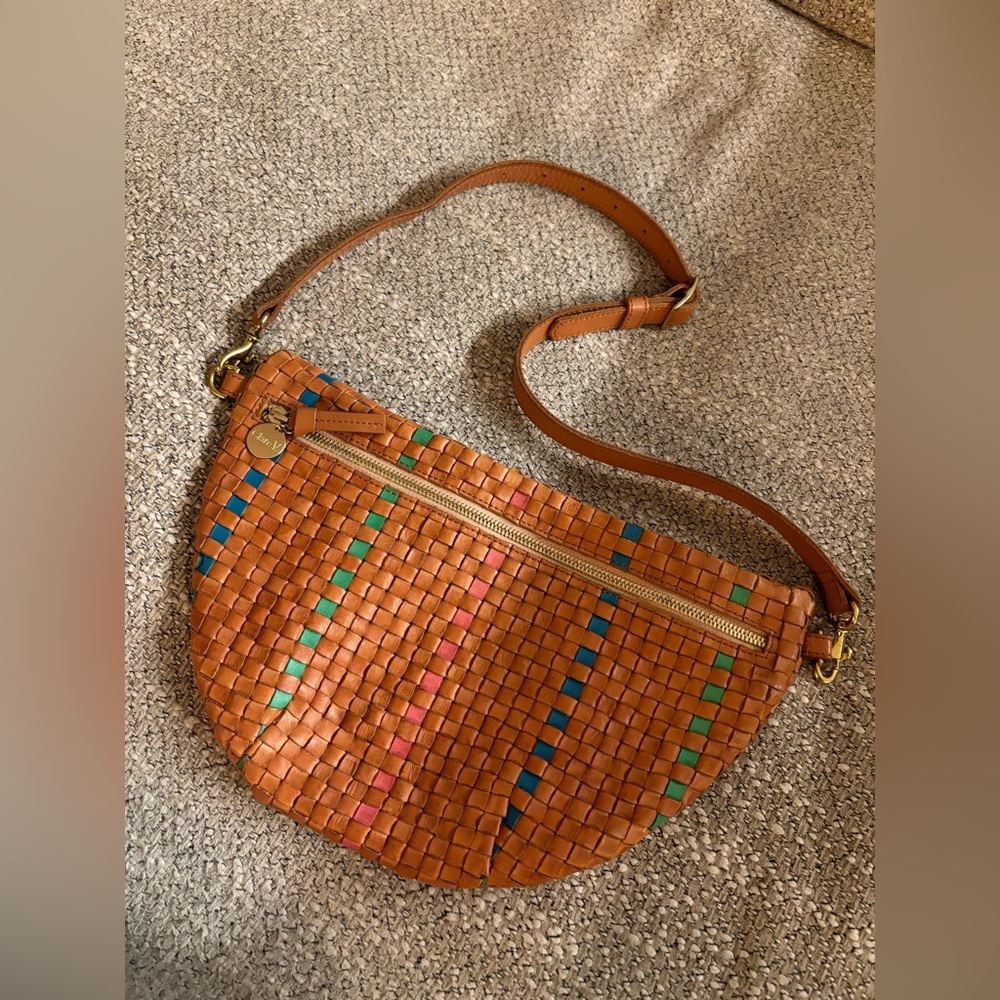 Clare V Woven Grande Fanny